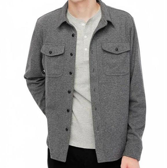 J. Crew Other - Men's J Crew Heavy Weight Button Down Shirt XXL Grey